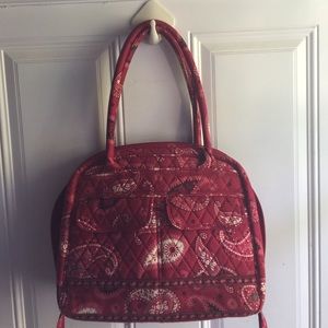 Vera Bradley large Bowler Bag