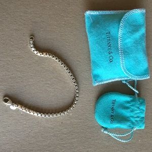 Authentic Tiffany and Co. box bracelet