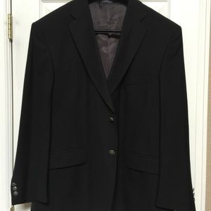 Mens black sport jacket