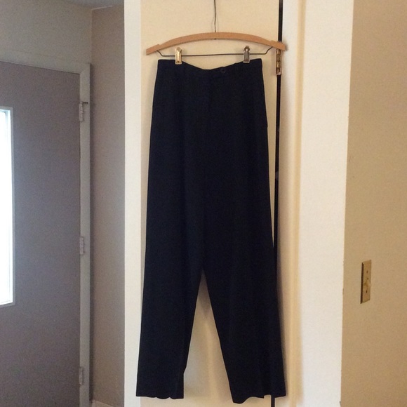 Dressy wool pants with pockets