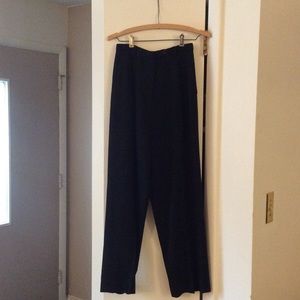 Dressy wool pants with pockets