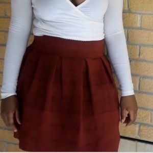 Macy's Structured bandaged bodycon skirt