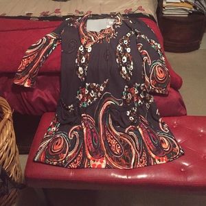 Patterned dress.  No tags, but never worn.
