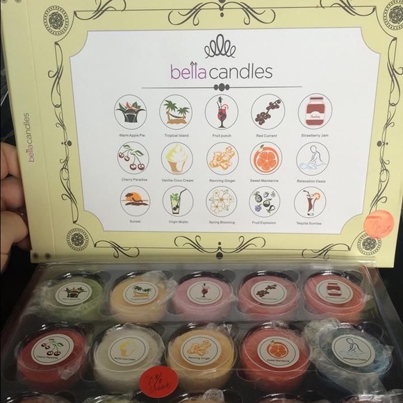 Bella Candles Tarts Sampler set