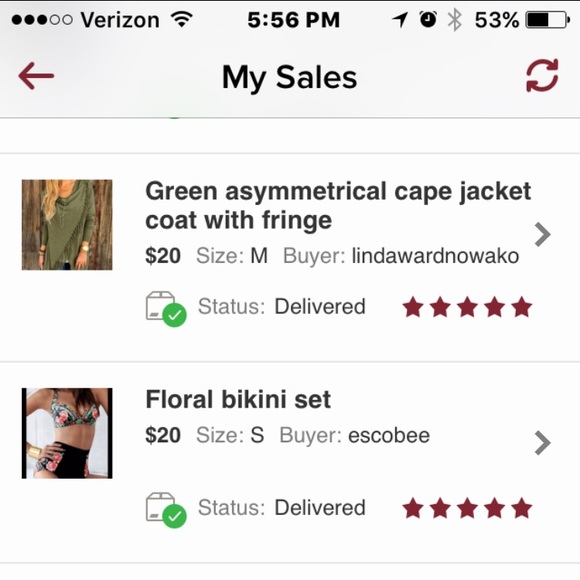 Green asymmetrical cape jacket coat with fringe - Picture 4 of 5