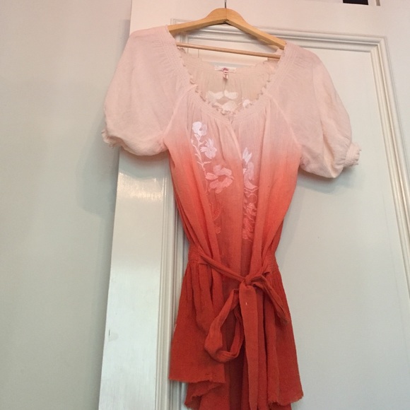 Jolie gauze top from Fred Segal in LA