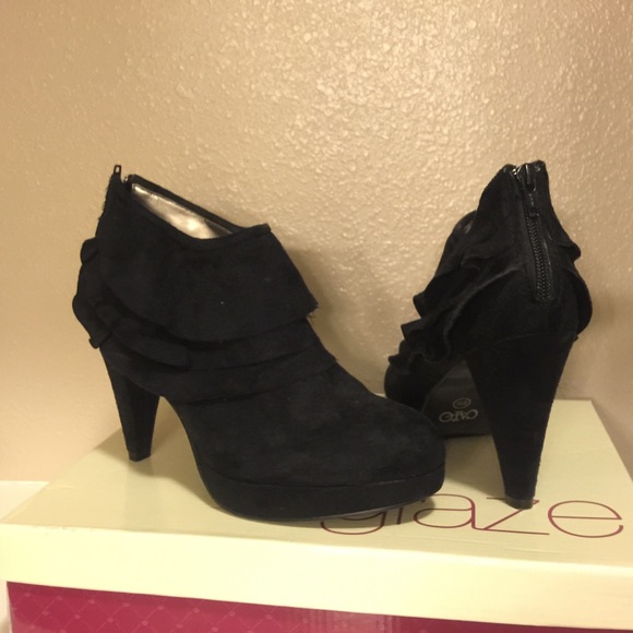 Suede Booties