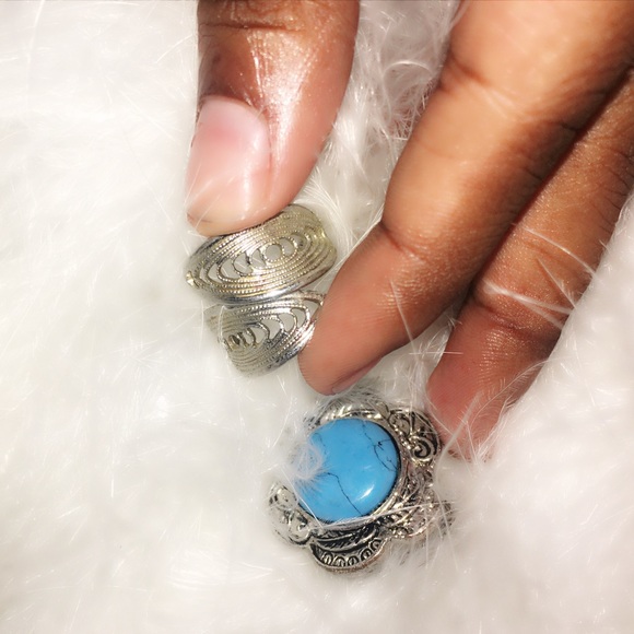 Sterling Silver Ring Set 💎