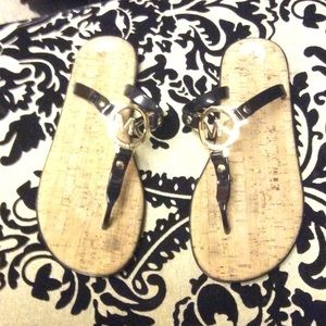 Michael Kors flip flops size 7