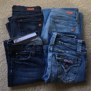 Citizen of humanity , Hudson and generra jeans