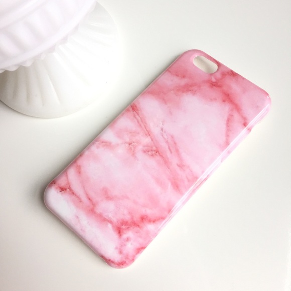 LAST ONE! Pink Marble iPhone 6/6s Case - Picture 2 of 3