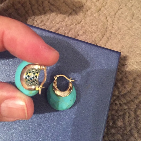 Turquoise Earrings - Picture 3 of 4