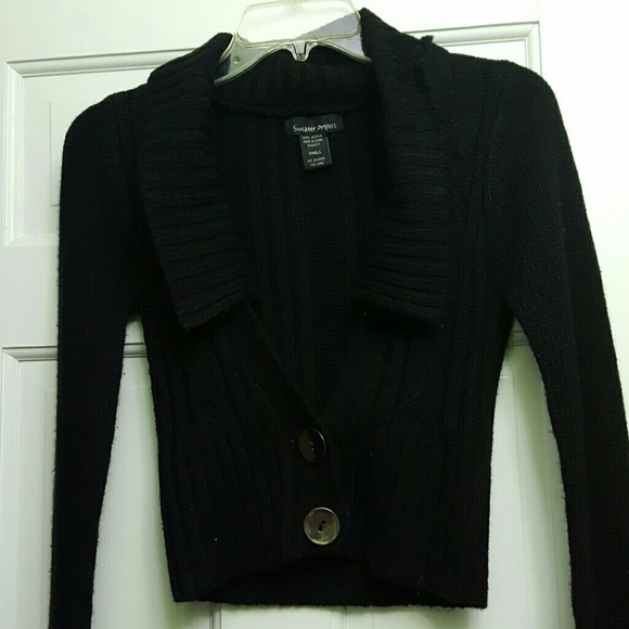 Crop sweater