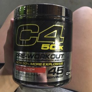 C4 50x pre workout fruit punch