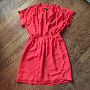 Orange J. Crew Dress