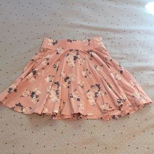 UO Floral Circle Skirt