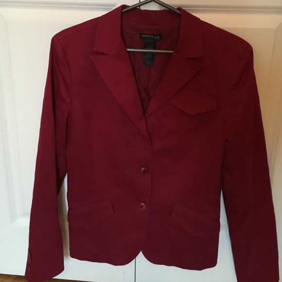 Kenneth Cole New York Red Blazer