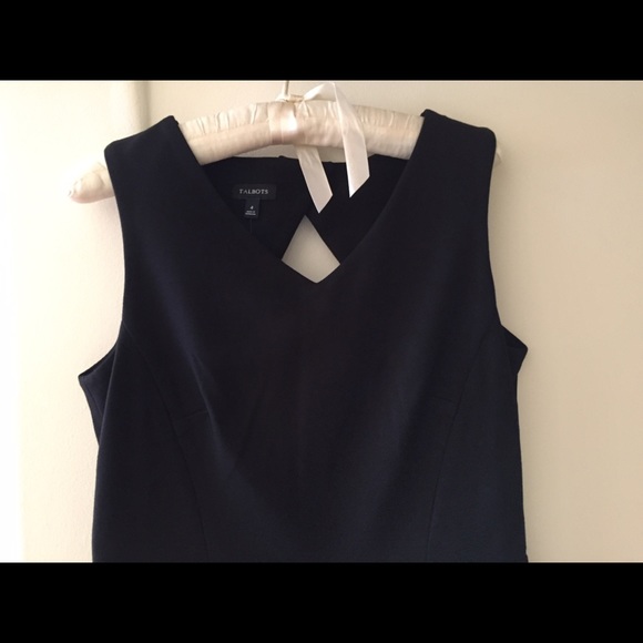 1-DAY SALE NWT Talbots Ponte Sheath Dress • Sz 4