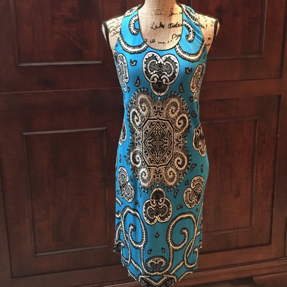 Nicole Miller Studio medallion tank dress