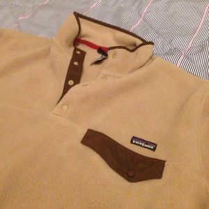 Patagonia fleece synchilla snap T