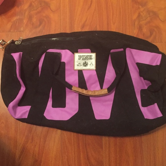 Pink Duffle bag