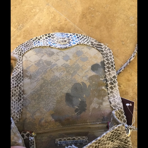 SOLD❌NIB Elliot lucca snake skin purse - Picture 3 of 4