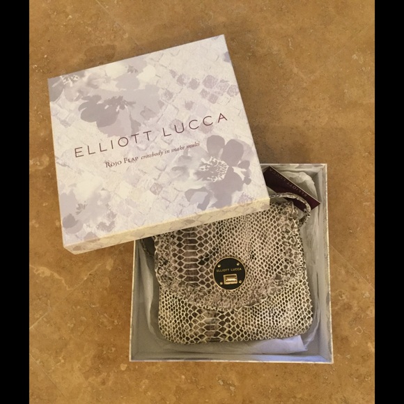 SOLD❌NIB Elliot lucca snake skin purse - Picture 2 of 4