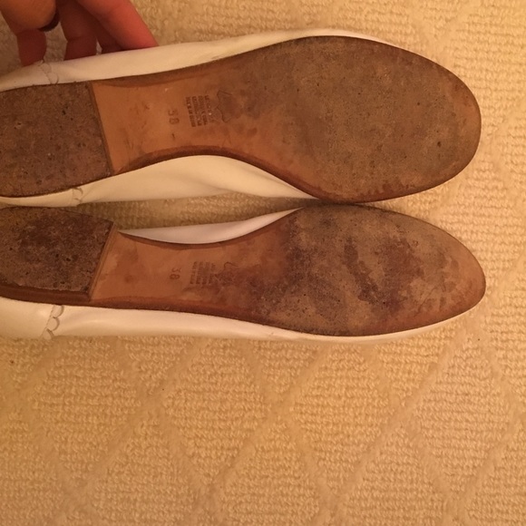 L.K. Bennett Women LK Bennett white flats.