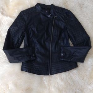 Armani Exchange "Leather" Moto Jacket