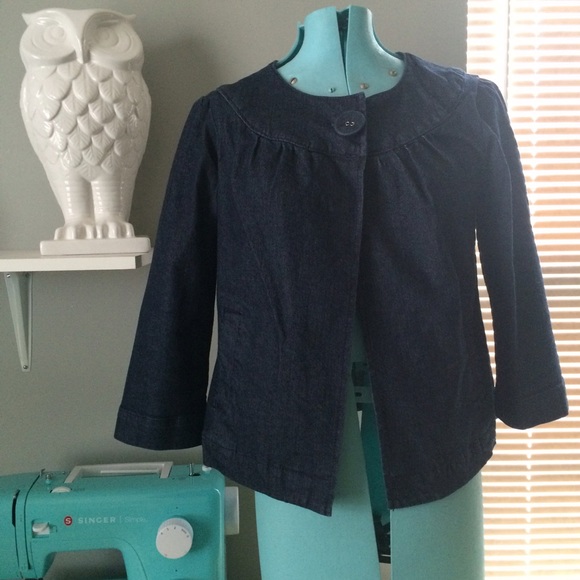 XS Merona denim dressy jacket