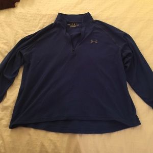 Men's blue under armour pullover