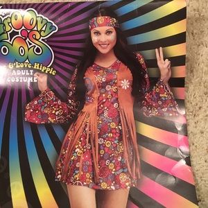 Hippie Halloween costume