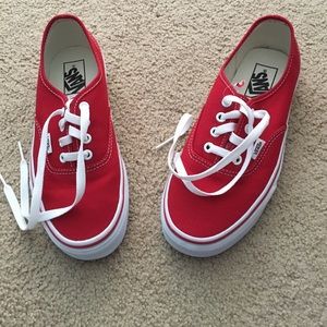 Vans - Red Authentic