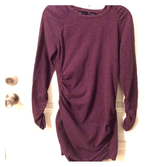 Long sleeve fitted dress