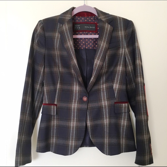 *Brand New!* Zara Plaid Blazer