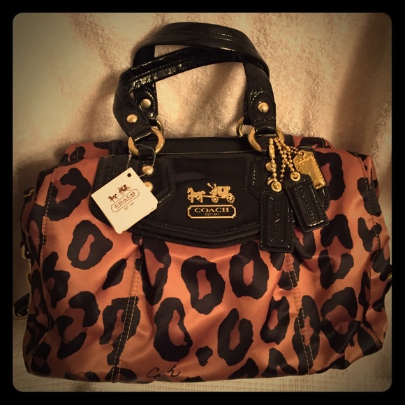 NEW Coach bag and coin purse.