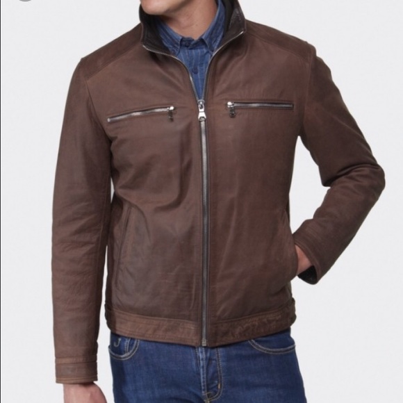 Hugo Boss Leather Jacket