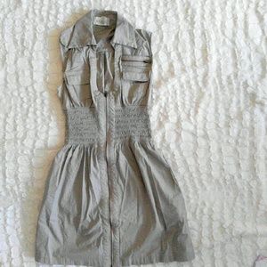 Sexy Zip Safari Dress