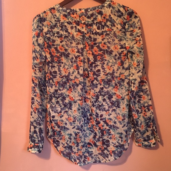 💗Lucky Brand Floral Blouse - Picture 3 of 4