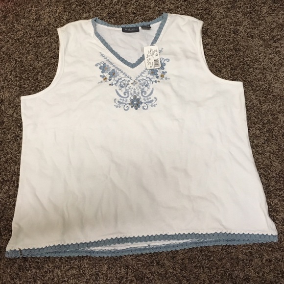 Van Heusen Embellished Tank Top