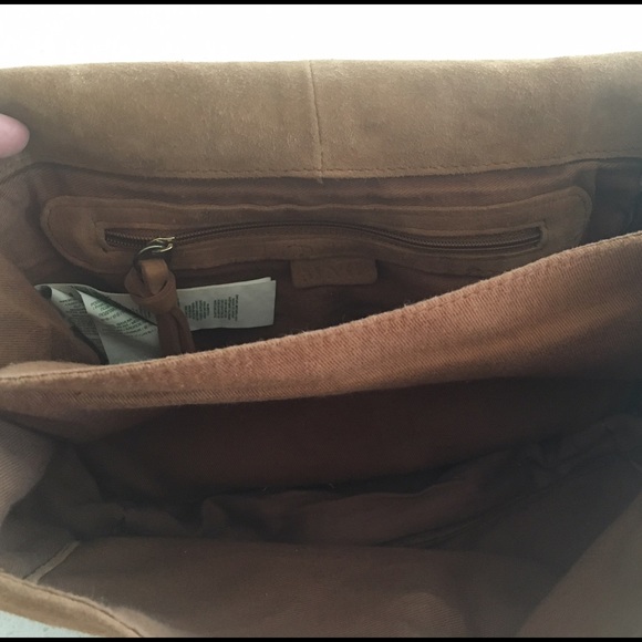 Mango Tan Suede Shoulder Bag - Picture 3 of 3