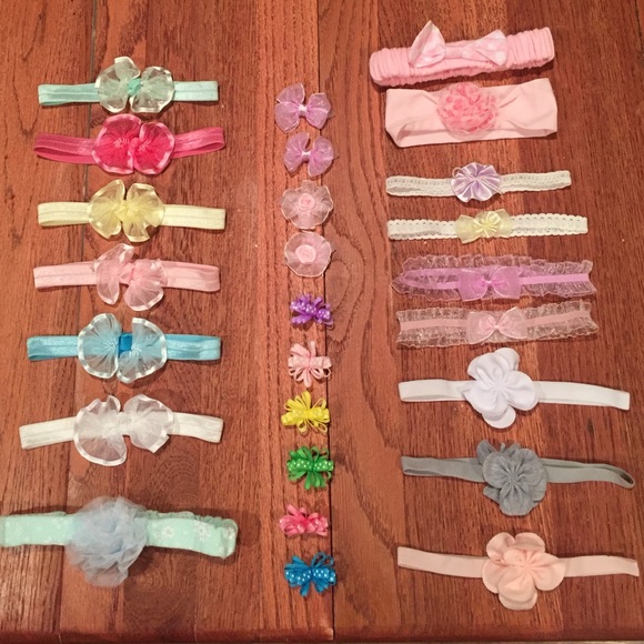 Accessories - Baby Girl Bows & Headbands