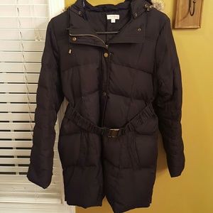 Maternity down winter jacket