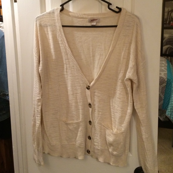 Off white cardigan
