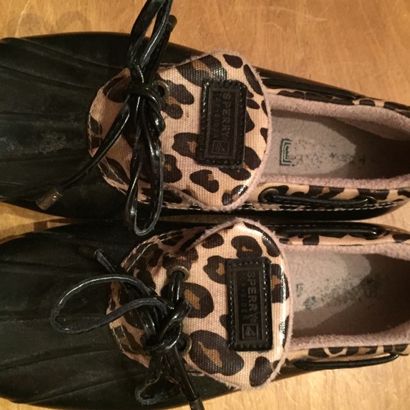 Sperry Topsider duck shoes, rain shoes