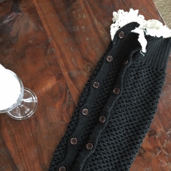 ‼️❌SOLD❌‼️Lace Boot Socks - Picture 4 of 4