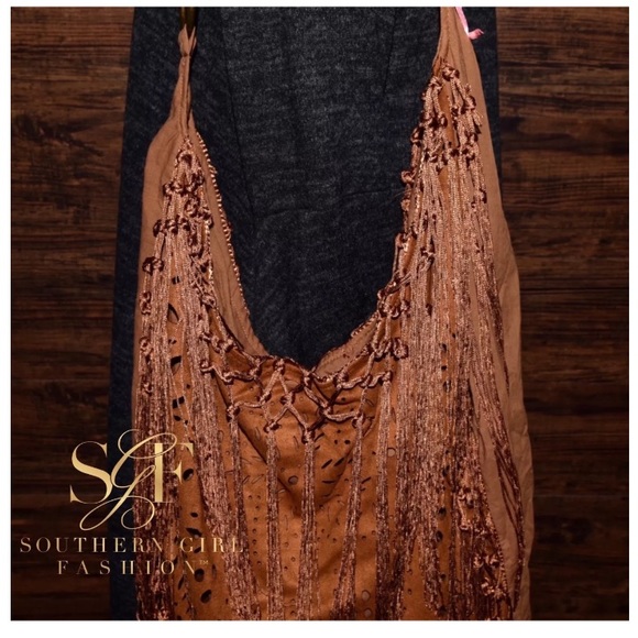 HOBO BAG Faux Suede Oversized Summer Shoulder Tote - Picture 3 of 5