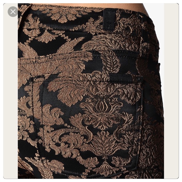 NWT7 for all mankind,THE SKINNY FEATHERED JACQUARD - Picture 6 of 8