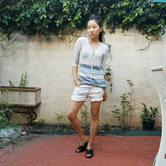 Striped Knit Sweater