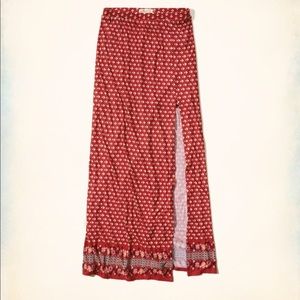 New Hollister Maxi Slit Skirt